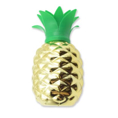 8447 Plastic Pineapple Cups With Straw Pineapple Party Favors Summer Hawaiian and Beach Party Decorations for Kids Adults With Brown Box(1 Pc) - Image 4