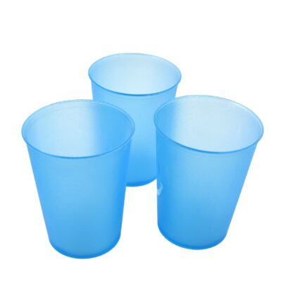 5560 Plastic Tumblers Lightweight Cups / Glass Reusable Drinking Cups Restaurant Cups Dishwasher Safe Beverage Tumblers Glasses for Kitchen Water Transparent Glasses 3 pc Set - Image 4