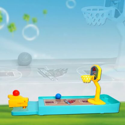 17689 Mini Table Top Finger Basketball Game for Kids - Desktop Game for Kids & Adults, Basketball Finger Bowling Game, Fun Indoor Finger Bowling Game for Boys & Girls, Family Board Game - Image 5