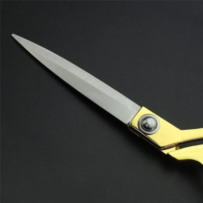 Stainless Steel Tailoring Scissor Sharp Cloth Cutting for Professionals  (Golden) - Image 5