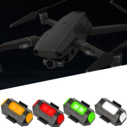 7497 Mini LED Strobe Lights, Waterproof Lights, Lightweight RGB LED Lights Drone Strobe Lights Veicle Anti-Collision Strobe Light Bike Motocycle Lights USB Recharge  Multi-colors - Image 5