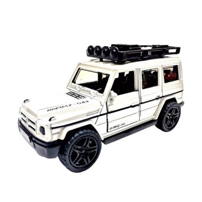 Alloy Metal Pull Back Die-cast Car, Jeep Model Car Off Road Die cast Metal Pullback Toy car with Doors Open Boys Gifts Toys for Kids Age 3+ Years (Pack of 1) - Image 4