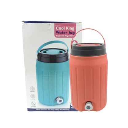 Insulated Plastic Water Rover Jug with a Sturdy Handle, Water Jug Camper with Tap Plastic Insulated Water Water Storage Cool Water Storage for Home & Travelling (2500ML, 7500ML, 12000ML) - Image 7