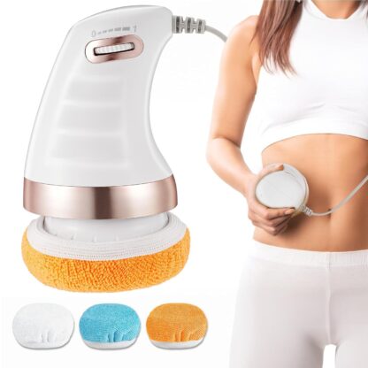 7293 Body Massager Shaping Machine | Body Sculpting Massager with 3 Washable Pads |Adjustable Speeds | Electric Handheld Massager for Belly, Waist, Legs, Arms, Butt (1 Pc) - Image 3