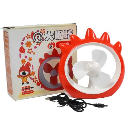 MINI DESKTOP FAN RECHARGEABLE TABLE FAN HANDHELD FAN USB FAN DESK FAN COOLING FAN FOR HOME , OFFICE , CAR, & MULTI USE FAN (Battery Not Include) - Image 4