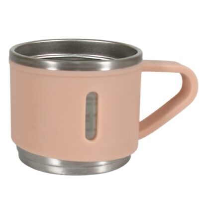 Stainless Steel Vacuum Coffee / Tea Cup, Tea Mug Hot Insulated Double Wall Stainless Steel, Coffee, and Milk Cup with Handle Easy To Carry: Coffee Cup (1 Pc / 3 pc / 6 pc) - Image 5