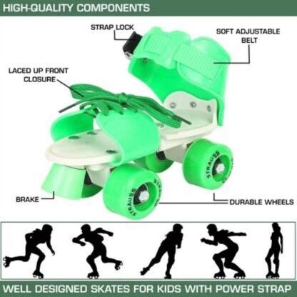 Roller Skates for Kids, Very Adjustable & Comfortable to Use / Roller Skate, Skating / (Pair of 1)  - Image 7