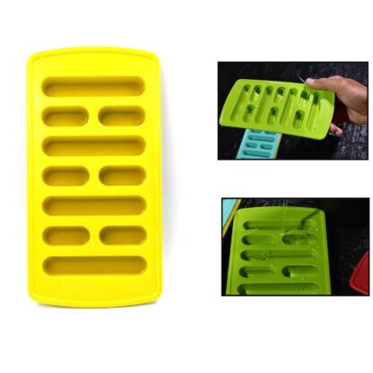 0784 4 Pc Fancy Ice Tray used widely in all kinds of household places while making ices and all purposes. - Image 6