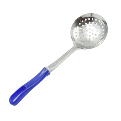 Colander Spoon, Non Slip Hand Polished Thickened Hot Pot Spoon for Kitchen for Restaurant, Stainless Steel Cooking Colander Skimmer Slotted Spoon Kitchen Strainer Ladle with Long Handle for Kitchen Cooking Baking (35 Cm & 34Cm) - Image 8