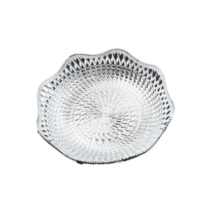 5482 Round Serving Tray, Traditional Serving Tray, Multipurpose Serving Tray, Decorative Serving Platters, Mukhwas Serving Tray (1 Pc) - Image 4