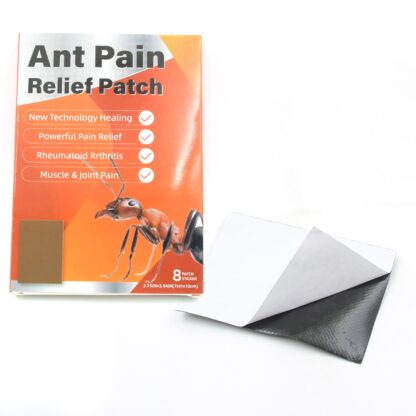 12559 Ant Pain Relief Patch - Pack of 8 Patches | Instant Relief from Muscular Pain & Joint Pain| Natural Pain Relief Patches | Powerful Pain Relief, No Side Effects - Image 4