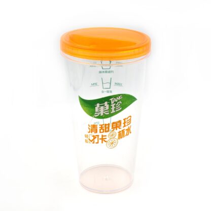 8201 Plastic Water, Coffee Cup For Home Outdoor Works, Appreciation and Motivation Portable Plastic Coffee Cup / Tumbler for Travel, Home, Office, Gift for Travel Lovers - Image 4