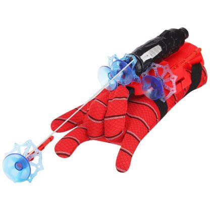 Web Shooter Toy for Kids Fans, Launcher Wrist Gloves Toys For Kids, Boys Superhero Gloves Role-Play Toy Cosplay, Sticky Wall Soft Bomb Funny Children's Educational Toys - Image 4