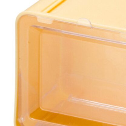 17611 Storage Box Storage Container Tape Storage Boxes Durable Convenient Plastic Transparent Lid Visible Tape Storage Box / Case for Office - Image 7