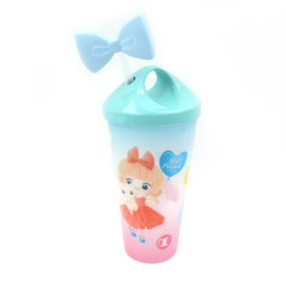 0290 LED Light Unicorn Water Bottle/Tumbler/ Mug with Straw & Lid for Kids Glitter Sipper with Toy Drinking Cups for Boys and Girls School/Tuition/Gym/ Picnic, Kids and Adults, Birthday Return Gifts - Image 4