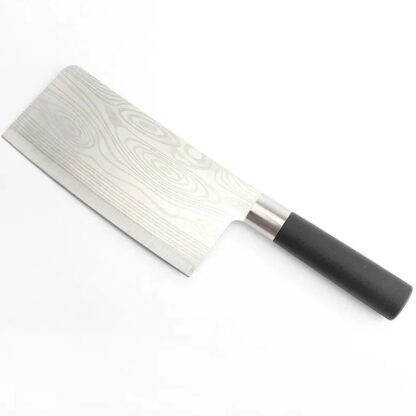 5735 Stainless Steel Chef Damascus Cleaver Vegetable Knife with Plastic Handle & Cover, Multipurpose Use for Kitchen or Restaurant (12 Inch) - Image 6