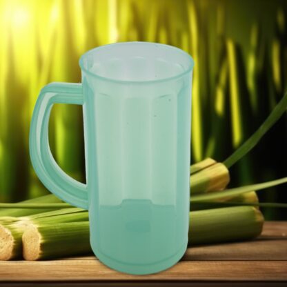 Plastic Coffee Mug With Handle Used for Drinking and Taking Coffees and Some Other Beverages in All Kinds of Places for Kitchen, Office, Home Dishwasher Safe(1 pc) - Image 6