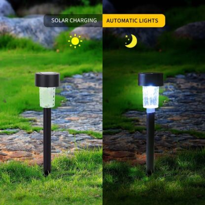 9140A Solar Panel Led Spike Spot Light Landscape Garden Yard Path Lawn Outdors Solar Lamps, Waterproof Outdoor Decorative Landscape Lights for Garden, Patio, Yard, Walkway (MOQ :- 24) - Image 3