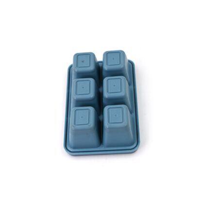 4741 6 Grid Silicone Ice Tray used in all kinds of places like household kitchens for making ice from water and various things and all. - Image 8