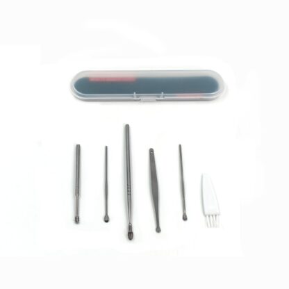 6314 6Pcs Earwax Removal Kit | Ear Cleansing Tool Set | Ear Curette Ear Wax Remover Tool - Image 4