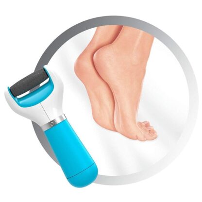 0229 Electronic Dry Foot File, Callous Remover for Feet, Electric Foot with Roller Hard and Dead Skin- Regular Coarse, Baby smooth feet in minutes. For in home padicure foot care, Battery Powered & USB (Battery not included) - Image 9