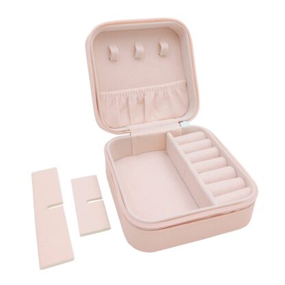 Mini PU Leather jewellery Box for Travel & Storage - Image 9