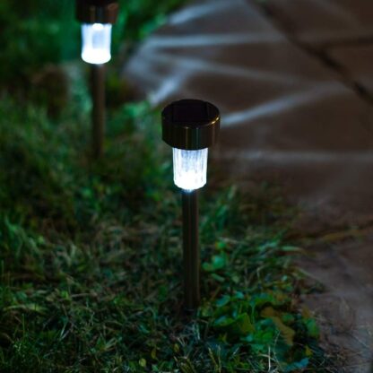 9140A Solar Panel Led Spike Spot Light Landscape Garden Yard Path Lawn Outdors Solar Lamps, Waterproof Outdoor Decorative Landscape Lights for Garden, Patio, Yard, Walkway (MOQ :- 24) - Image 7