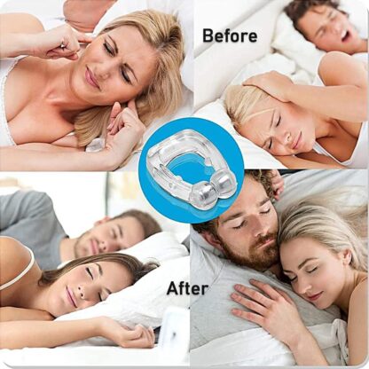 0349 Anti Snore device for men and woman Silicone Magnetic Nose Clip For heavy Snoring sleeper, Snore Stopper, Anti Snoring Device (1 Pc) - Image 4