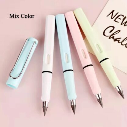 2In1 Everlasting Pencil Replaceable Head With Eraser, Inkless Pencils Eternal, Infinite Pencil, Portable Everlasting Pencil Reusable Erasable, Magic Pencils for Kids Painting Stationary - Image 6