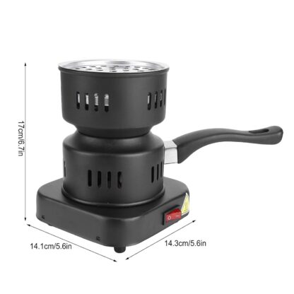 5815 Heating Stove, Tubular Heating Stove Hot Plate Stove,  Heat‑Resistant Coating for Home, Camping Cooking, Mini Electric Tea Coffee Heater - Image 5