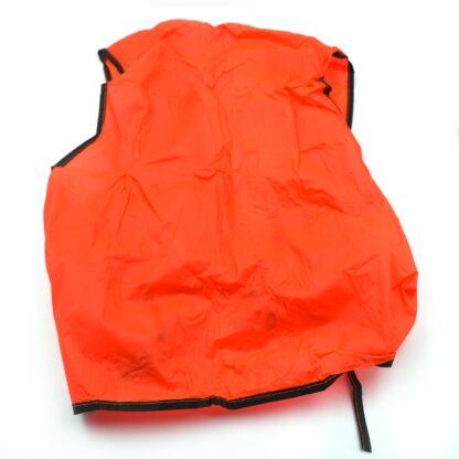 7453 Economy Safety Vest, Soft Vinyl with Tie Closure for Identifying Staff and Volunteers Adult PVC Safety Vest High Visibility for Outdoor Operator - Image 7