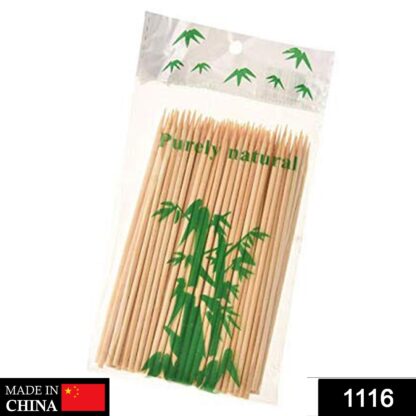 1116 Natural Bamboo Wooden Skewers / BBQ Sticks for Barbeque and Grilling - Image 2