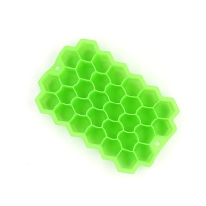 0998  Silicone Ice Cube Trays 32 Cavity Per Ice Tray [Multi color] - Image 4