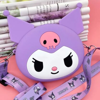 Cute Cartoon Girls' Backpack, Shoulder Bag/ Purse, Portable, Mini Silicone Handbag Girls, Children's Bag/Purse for For Girls Women, Gift Girls Bag Accessories (1 Pc Mix Color ) - Image 9