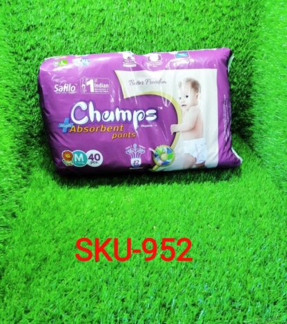 Premium Champs High Absorbent Pant Style Diaper Small, Medium and Large Size Diaper - Image 16