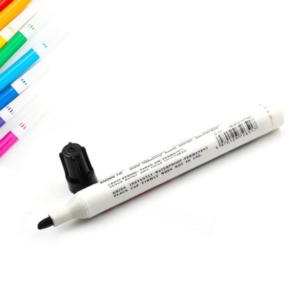 1603 BLACK PERMANENT MARKER LEAK PROOF MARKER CRAFTWORKS, SCHOOL PROJECTS AND OTHER | SUITABLE FOR OFFICE AND HOME USE (PACK OF 12 PC) - Image 4