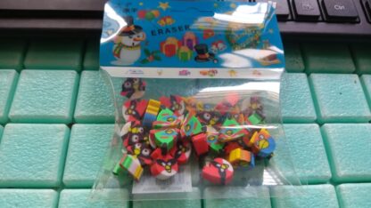 8739 Fancy & Stylish Colorful Erasers, Mini Eraser Creative Cute Novelty Eraser for Children Different Designs Eraser Set for Return Gift, Birthday Party, School Prize (28 Pcs In 1 Packet) - Image 6