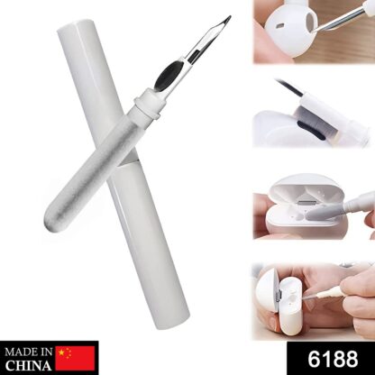 3 In 1 Earbuds Cleaning Pen For Cleaning Of Ear Buds And Ear Phones Easily Without Having Any Damage. - Image 2