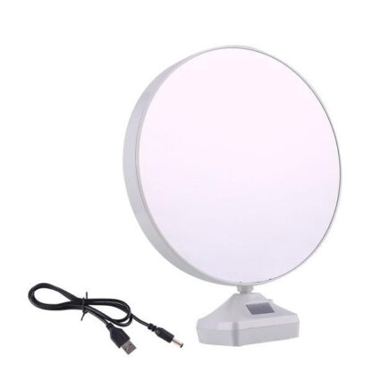 Plastic 2 in 1 Mirror Come Photo Frame with Led Light - Image 4