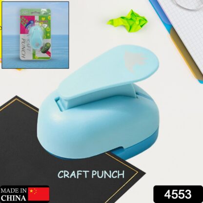 Decorative paper craft punch for scrapbooking and nails