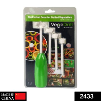 2433 Veg Drill Vegetable Spiralizer Digging for Stuffed Vegetables - Image 2