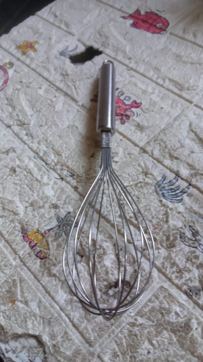 8183 Kitchen Whisk, Stainless Steel Kitchen Tool Non-Scratch Best Stainless Steel Whisk for Perfect Metal Hand Whisk for Cooking Soup Whisking Spatula Tool Is a Great Kitchen Accessory or Gift (1 Pc / 29cm) - Image 7