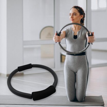 6714  Fitness Ring Workout Yoga Ring Circle Pilates for Woman Fitness Circle Thigh Exercise Pilates Circle Ring Fitness Equipment for Home - Image 3