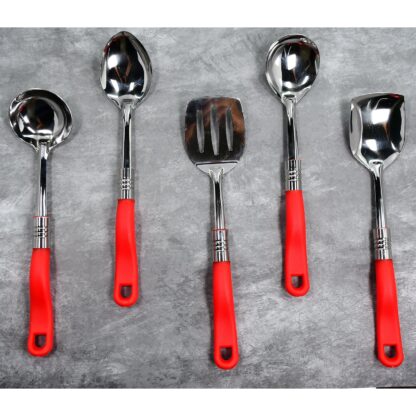 2935 Stainless Steel Serving Spoon Set 5 pcs. - Image 6