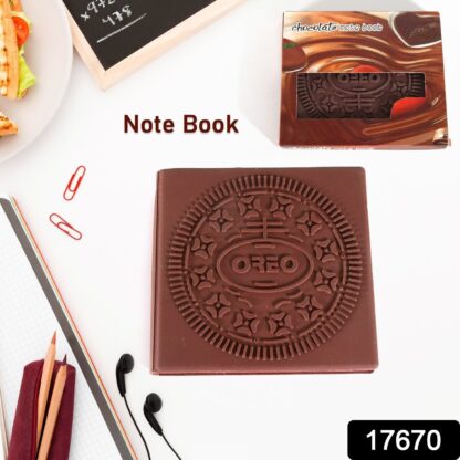 17670 Chocolate Diary Notebooks Original Chocolate Smell Writing Practice Book Early Learning Copybook Premium Chocolate Book (1Pc / Book / 80 Pages)  - Image 2