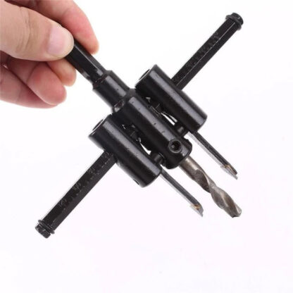 0447 Adjustable Circle Hole Saw Drill Bit Cutter - Image 3