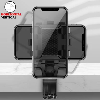 6281 Car Mobile Phone Holder Mount Stand with 360 Degree. Stable One Hand Operational Compatible with Car Dashboard. - Image 3