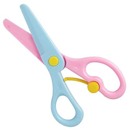 1569 Kids Handmade Plastic Safety Scissors Safety Scissors - Image 8