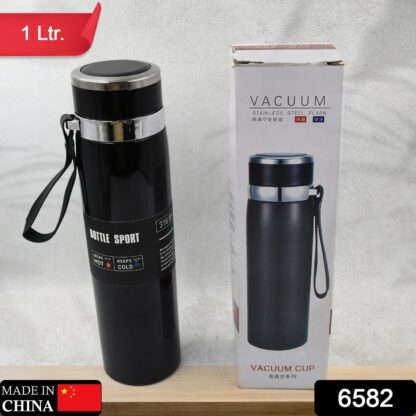 6582 Double Stainless Steel Wall Flask Vacuum Insulated Water Bottle - Image 2