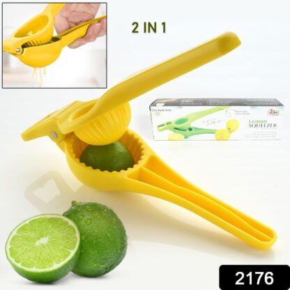 2176 Kitchen 2 in 1 Unbreakable Lemon Squeezer and Bottle Opener (1 Pc) - Image 2